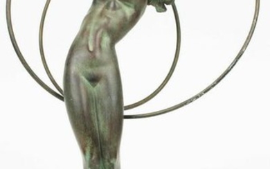 Max LeVerrier Art Deco Fayre Nude Dancer