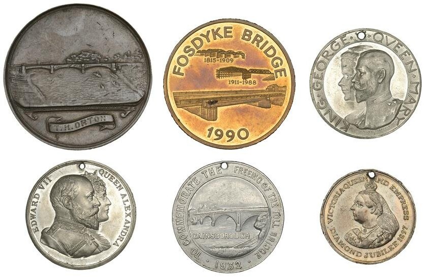 Medals of Bridges from the David Young Collection