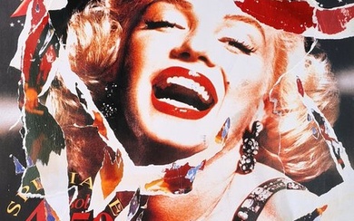 Mimmo Rotella (1918-2006) - Omaggio a Marilyn (A Tribute to Marilyn)