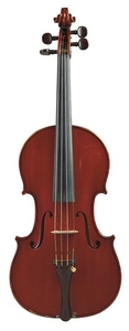 Modern French Violin - Georges Apparut, Mirecourt, 1944, length of two-piece back 356 mm.
