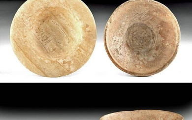 Near-Miniature Egyptian Alabaster Bowls (pr)