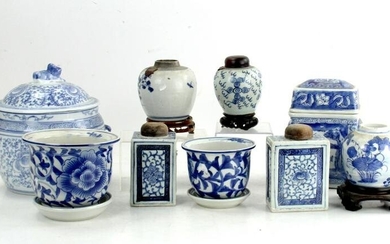 Nine Chinese Porcelain Items