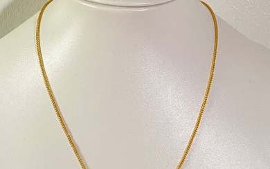 No Reserve Price - Necklace with pendant - 24 kt. Yellow gold
