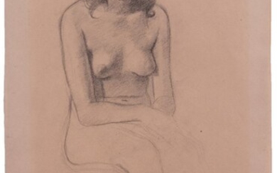 Nudo femminile, (1928), Leonardo Dudreville (Venezia 1885 - Ghiffa (Vb) 1975)