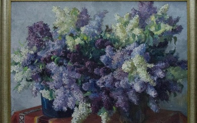 Oil painting Flowers Volnenko Anatoly Nikonovich
