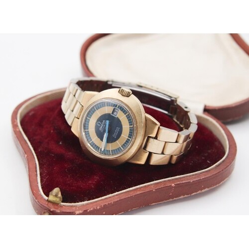 Omega Dynamic Ladies Gold Plated Automatic Wristwatch Circa ...