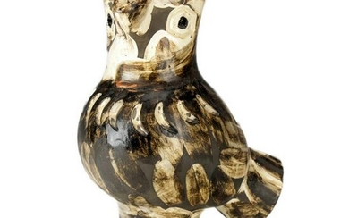 Pablo Picasso Madoura Studio Pottery Wood Owl Vase