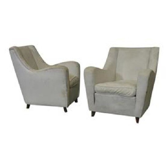 Pair Lounge Chairs