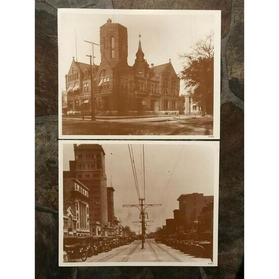 Pair of Early 20thc Augusta Georgia Photo Prints
