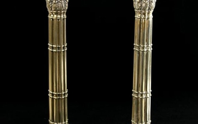 Pair of Georgian Sterling Candlesticks