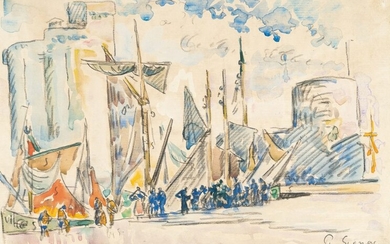 Paul Signac 1863 – Paris – 1935 “La Rochelle”