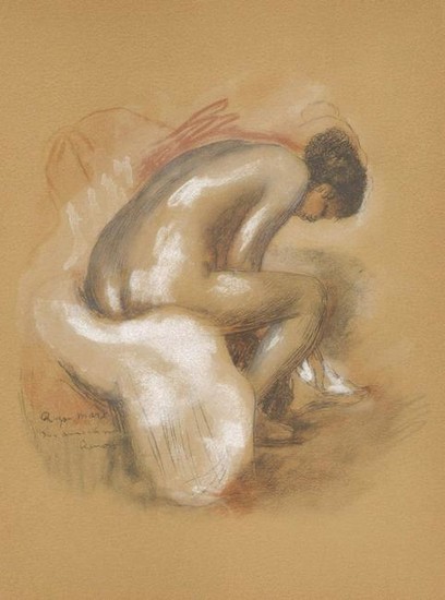 Pierre Auguste Renoir Baigneuse s'essuyant le pied