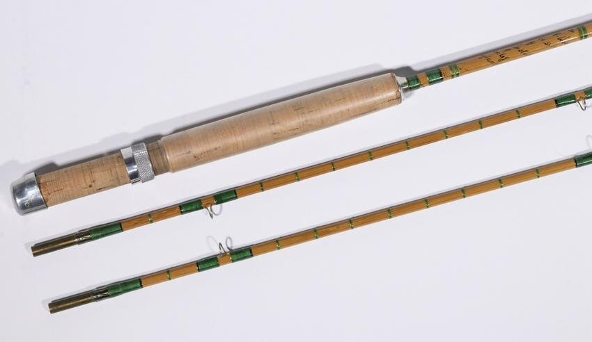 R.H. WOODS "CLASSIC" (2 PC) SPLIT BAMBOO 7 1/2' FLY ROD