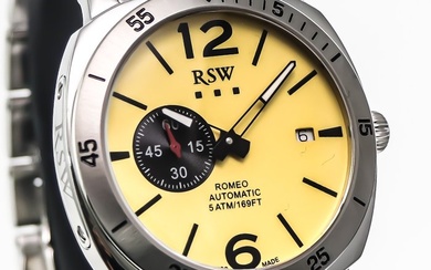 RSW - NEW Automatic Swiss Watch - ROMEO - RSWA154-SS-14 - No Reserve Price - Men - 2011-present