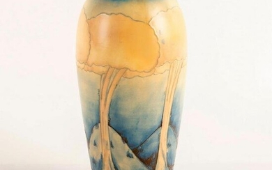 Rare Large Moorcroft Pottery Vase, Hazeldene