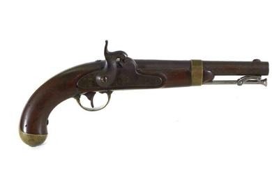 Rare Palmetto Armory Model 1842 Percussion Pistol, William Glaze