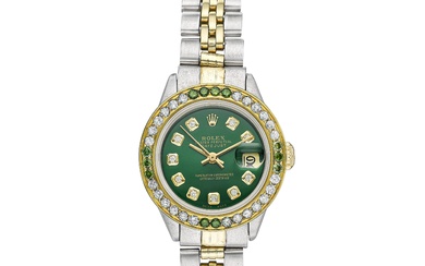 Rolex Datejust Ladies' in Steel and Gold