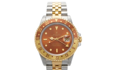Rolex GMT-Master II, Reference 16713 A yellow gold and stainless...