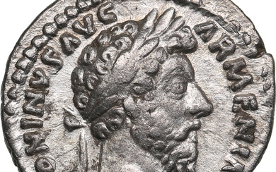Roman Empire AR Denarius (AD 164-165) - Marcus Aurelius (AD 161-180)