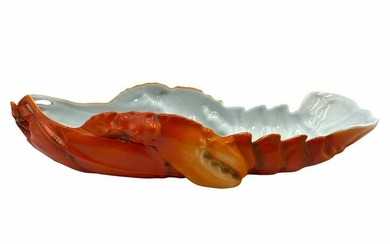 Royal Bayreuth Porcelain Lobster Celery Dish
