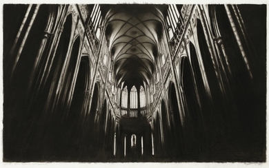 STUDY FOR NORTH CATHEDRAL, Robert Longo