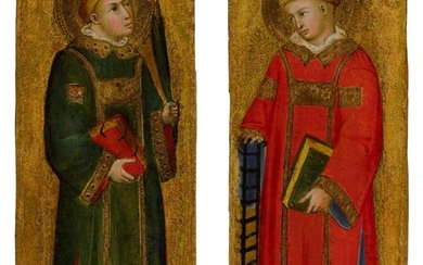 Saint Stephen; Saint Lawrence, Andrea di Bartolo