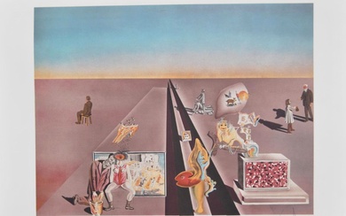 Salvador DALI (1904-1989) "Composition surréaliste" Lithographie en bas à droite signée et numérotée 160/300 H.:...