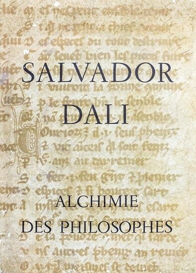 Salvador Dali - Alchimie des Philosophes, Portfolio.
