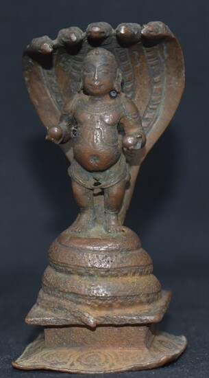 Sculpture (1) - Bronze - India - 18th - 19th century