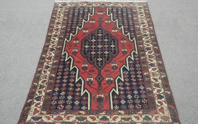 Semi Antique Persian Hamadan 4.4x6.4