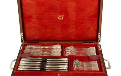Set of Sterling Silver Flatware by Maison Puiforcat
