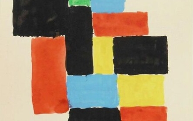 Sonia Delaunay (1885-1979) Gouache
