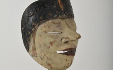 Southeast Asian Carved Wood Mask