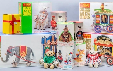 Steiff Golden Age of the Circus Complete Set in