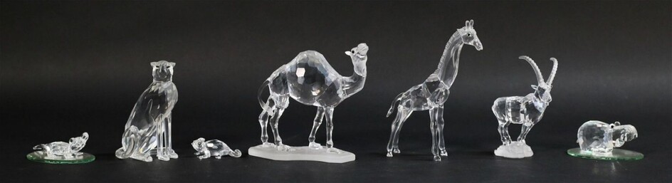Lot-Art | Swarovski Crystal African Wildlife Figurines