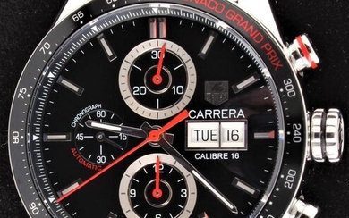 TAG Heuer - Carrera - Monaco Grand Prix Limited Edition - Calibre 16 Chronograph - Excellent Condition - Ref. No: CV2A1F.BA0796 - Men - 2011-present
