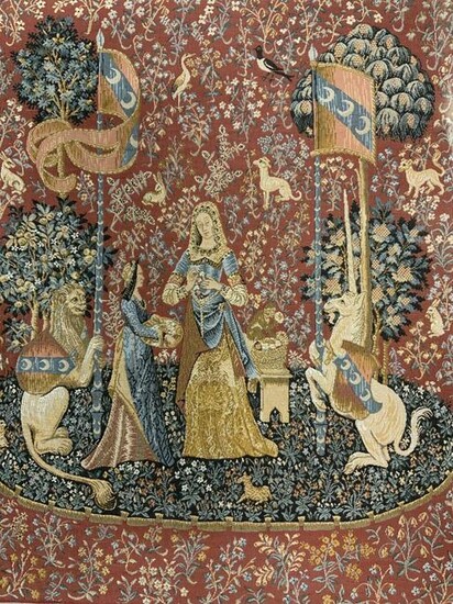 The Lady with the Unicorn Wall Tapestry