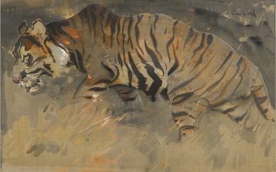 The Tiger, Joseph Crawhall, R.S.W.