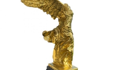 The Winged Victory Nike Samothrace Bronze Statue