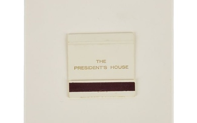Tony Bennett | John F. Kennedy Era "The President's House" Matchbook
