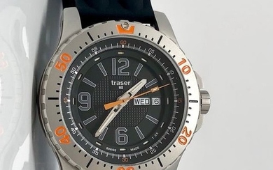 Traser - H3 Extreme Sport Watch with Silicone Strap Swiss Made - 100196- Men - Brand New