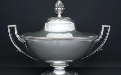 Tureen (1) - .950 silver - 1798-1809
