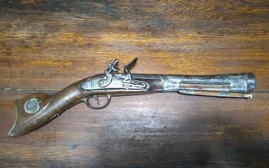 Turkey - 1800 - Pistolet à tromblon à silex de cavalerie - Empire Ottoman - Cavalry - Flintlock - Pistol - 15 mm