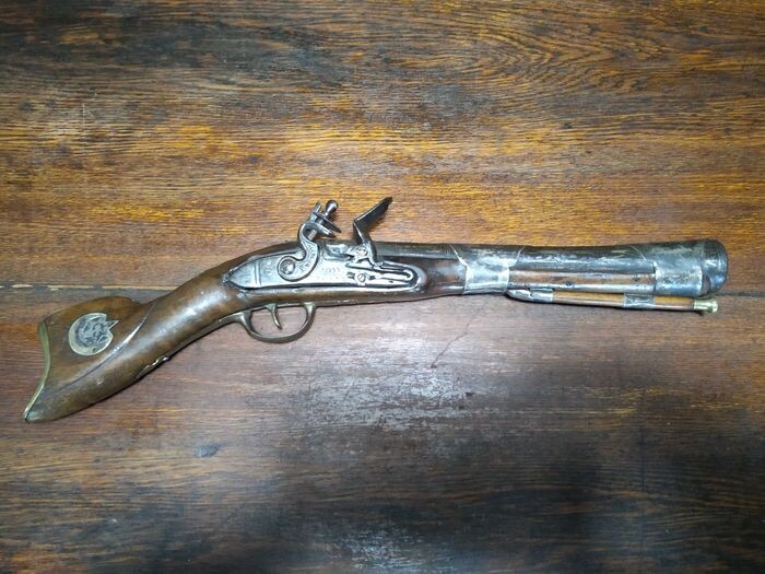 Turkey - 1800 - Pistolet à tromblon à silex de cavalerie - Empire Ottoman - Cavalry - Flintlock - Pistol - 15 mm