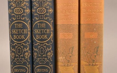 Two 2 Volume Sets by Washington Irving