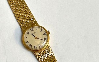 UNIVERSAL Geneve MONTRE bracelet de dame en or jaune poids 36.3 gr long 15.5 cm...