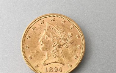 United States of America 10-dollar gold coin 1894....