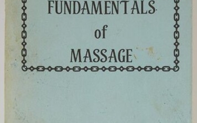 Unusual Book: "Fundamentals of Massage," 20th c.