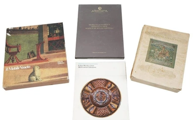VINTAGE ITALIAN BOOKS AND COLLECTION CATALOGUES