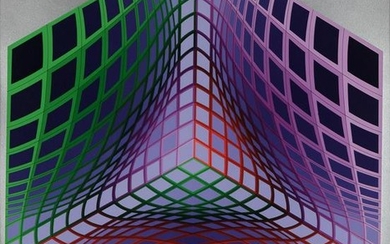 Victor Vasarely (French/Hungarian, 1906-1997) Test